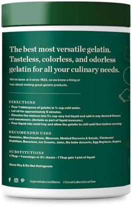Great Lakes Wellness Beef Gelatin Powder, Unflavored, 16 oz Alternate view
