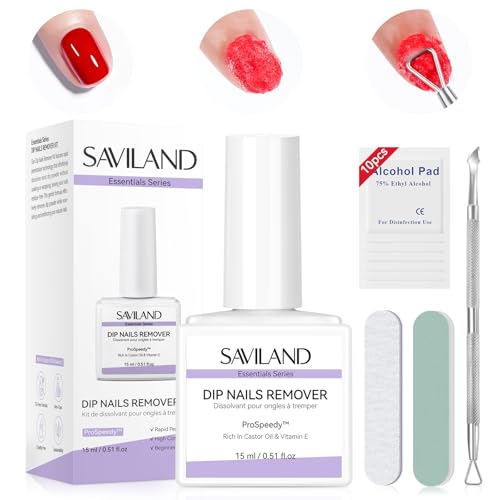 SAVILAND Essentials Dip Powder Remover Kit: Dip...