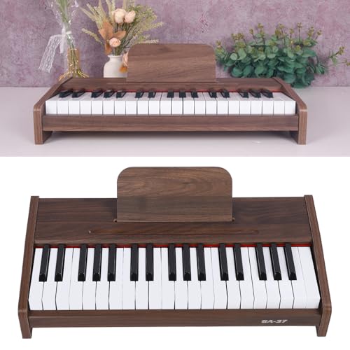 Clavier électrique élégant Naroote grain de bois au design épuré - 4
