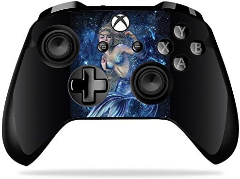 MightySkins Skin Compatible with Microsoft Xbox One X Controller - Starlight Swim | Protective, Durable, and Unique Vinyl Decal wrap Cover | Easy to Apply, Remove, and Change Styles | Made in The USA image 3