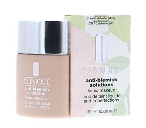 Clinique By Acne Solutions Liquid Makekup 01 Fresh Alabaster Unboxed 1.0 Oz #TOP1