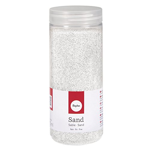 Rayher 39339102 Sand, Fine, 0.1-0.5 mm, 475 ml, White, small