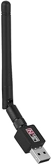 USB WiFi Dongle, 2.4Ghz 300Mbps Wireless USB2.0 Network Card WiFi Adapter Signal Transceiver with Mini Antenna, Support for Windows 2000 / XP/Vista / 7/8 / 10 / MAC/Linux