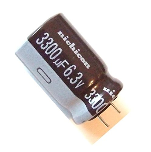 10 x ELKO consensatore 3300 uf 6,3 V Radial LOW
