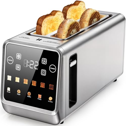 4-Slice Smart Toaster with Wide Slots & MemoryIQ