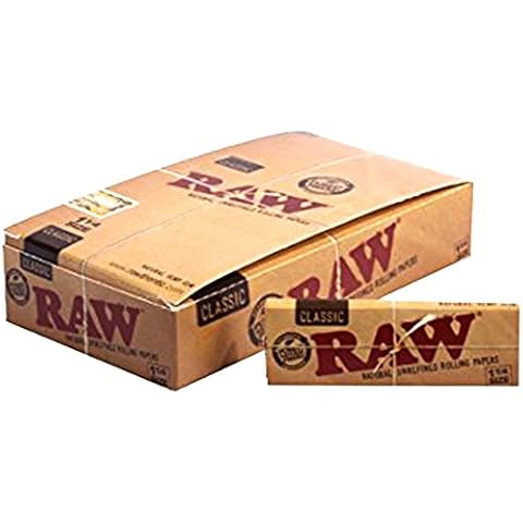 Raw Classic 1 1/4 Organic Smoking Papers Cover