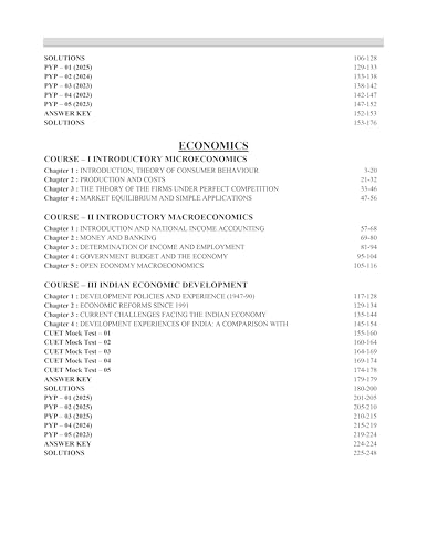 Image of TestCoach NTA CUET (UG) Commerce Book 2026 for Entrance Exam | Business Studies + Accountancy + Economics | Best Theory, MCQ, Mock Test Paper, 15 PYQ Previous Year Exams Question Papers (in English)