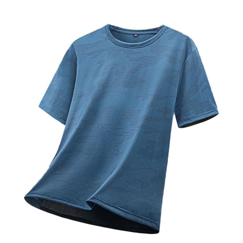 Tee shirt pas cher homme chic et élégant en mélange de coton rose et motif jungle