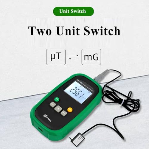 Magnetómetro de flujo 2000 μT con sensor uniaxial y USB miniatura 4