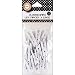 Canvas Corp CVS2143 1-Inch-by-.25-Inch Mini White Clothespins 25 Pieces