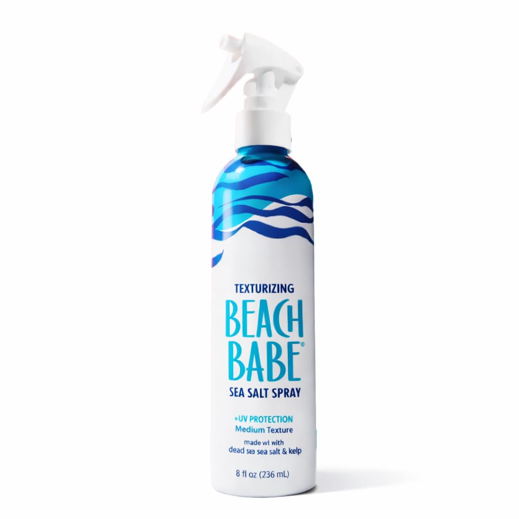 Texturizing Sea Salt Hair Spray for Added Texture and Hold Lightweight Styling Mist for Beach-Inspired Looks 8 fl