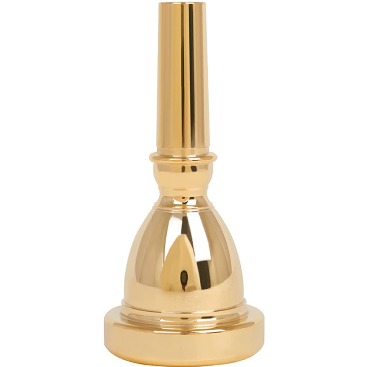 Ciieeo Bocchino per Tuba in Ottone 14 Mm, Accessorio Musicale Sostitutivo per Principianti e Professionisti, Compatibile Strumenti a Fiato, Resistenza alla Corrosione e Proiezione Sonora