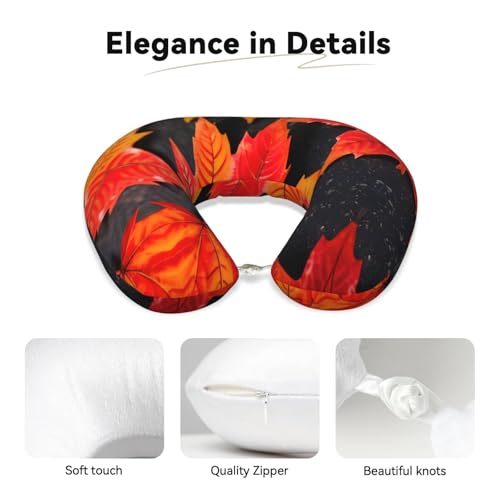 Almohada de viaje en memory foam con funda suave miniatura 4