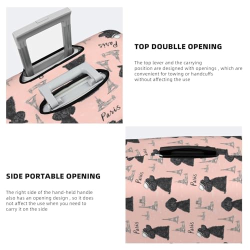 Luggage Cover Protector - Cute Teddy Print Fit 29-32 Inch Suitcase Covers for Luggage4