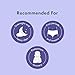 Rael Disposable Underwear for Women, Organic Cotton Cover - Postpartum Essentials, Leak Locker, Unscented, Maximum Coverage (Size S-M, 20 Count)