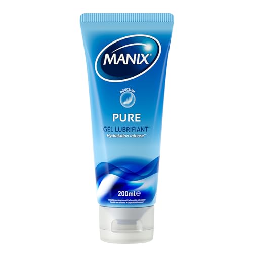Manix Pure Gel lubrifiant intime à base d'eau 200mL spécial confort