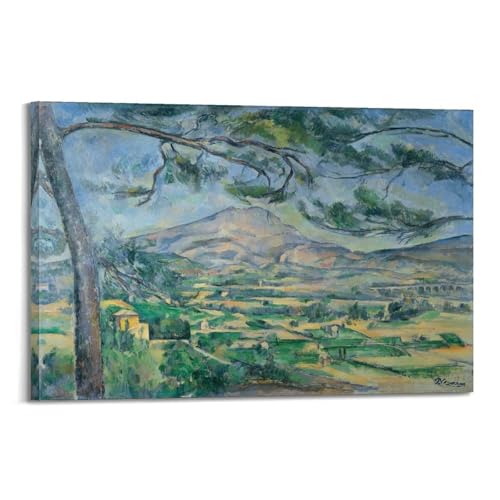 Toile Paul Cézanne Mont Sainte-Victoire pour sublimer votre décoration de salon
