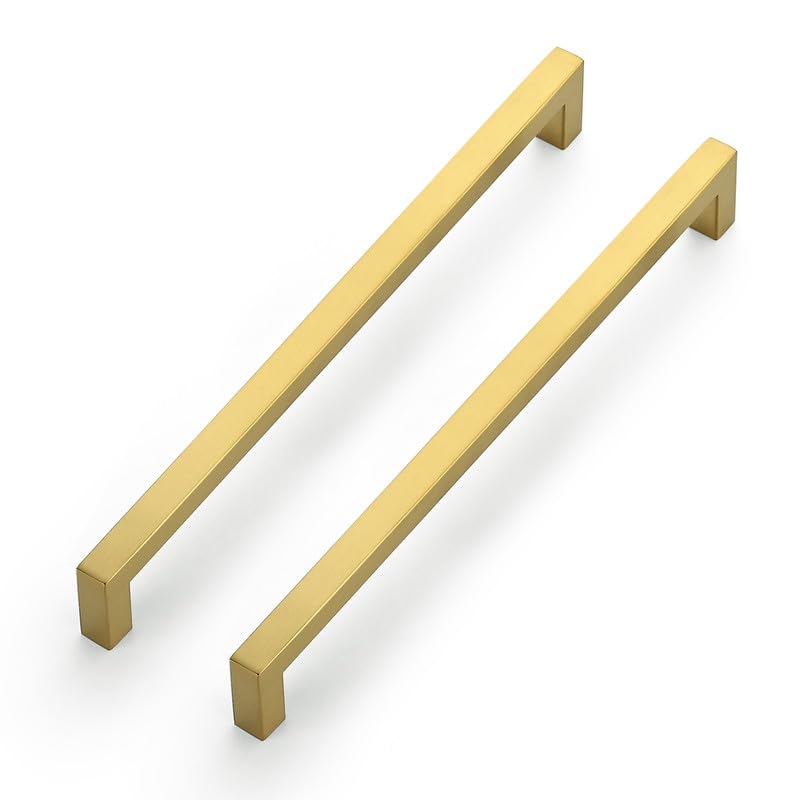 Ravinte Pack of 20 Cabinet Handles, 256 mm, Furniture Handles, Gold Handles for Kitchen Cabinets Cabinet Handles