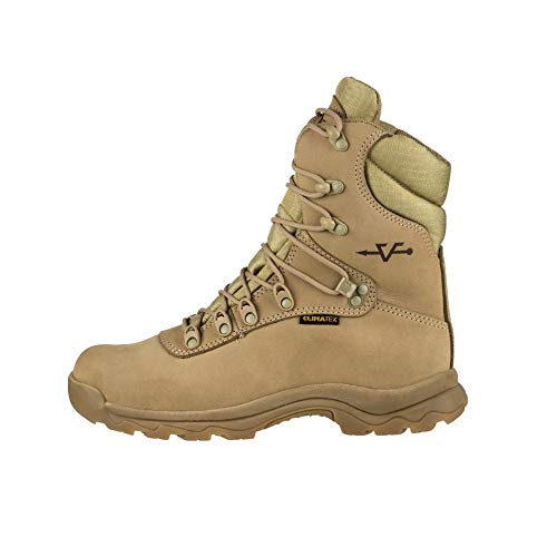 Par De Botas Coturno Militar Impermeável Vento Elite EPI (34, Bege)
