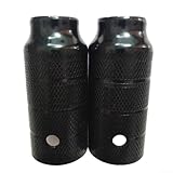 Aluminum for Bike Pegs for Rear Axle – Folding, Knurled & Anti-Slip Foot Pegs, Compact Cylinder Design, 38mm and 50mm Sizes, 2-Pack for Mountain, Road & Track Bikes(2PCS 50MM)