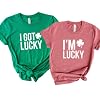 I Got Lucky Shirt, St Patricks Day Couple Shirts, St Patricks Day His and Her Shirts, Funny Couple Matching St Patricks Day Shirts, St Paddy Day Shirts.