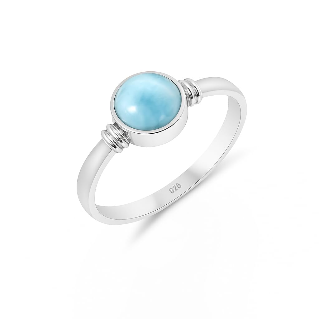 Bague Larimar argent 925 anti-ternissement un bijou durable - 2