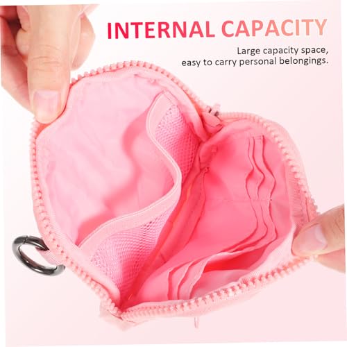 Small Women Zipper Wallet Wrist Bag Clutch Purse Mini Coin Purse Card Holder Portable Elegant3