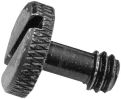 HAZARD 4 1/4"-20 Knurled Slotted Camera Mount Screw - Black