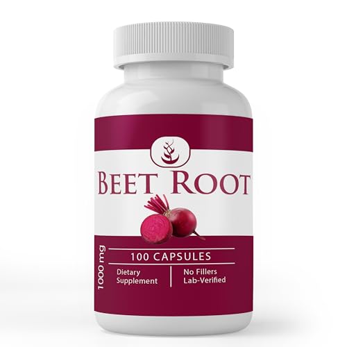 Pure Original Ingredients Beet Root, (100 Capsules) Always Pure, No Additives Or Fillers, Lab Verified