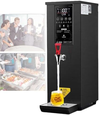 Commercial Electric Hot Water Boiler - Digital Control, Non-Drip Tap, Ideal for Tea & Coffee Catering, Fast Heating, High Capacity, Perfect for Restaurants & Events
