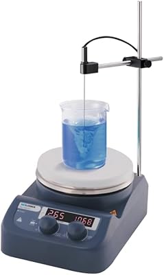 Scilogex 861431229999-B - MS-H280-Pro, Circular LED Digital Hotplate-Stirrer, Ceramic Plate, 220-240V, 50/60Hz, Euro Plug