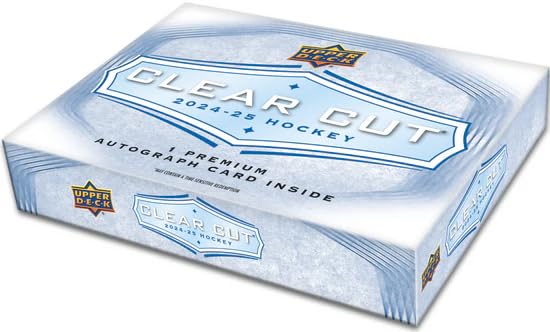 2024-25 Upper Deck Clear Cut Hobby Box