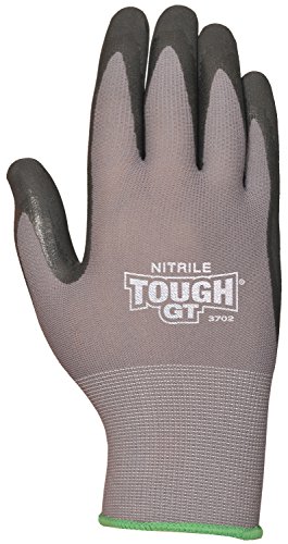 Bellingham® Nitrile Tough® GT Gloves - Medium - Black/Gray