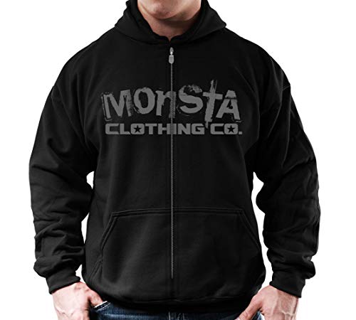 Men's Workout (TriumphOverPain) Zipper Hoodie (A:GY)