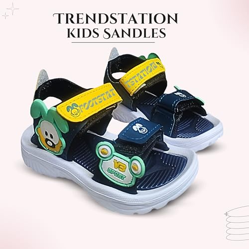 Image of Bear Kids Sandals, Attractive Colors And soft Sole, welcro Closure (Age 1 to 6 Years)