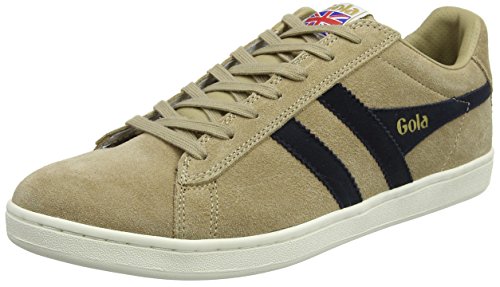 Image of Gola Equipe Suede - Sneakers for Men - Contrasting Wingflash - Heel Return - Durable Cupsole - Low Silhouette