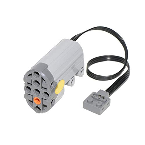 Kongxin Power Functions 88004 Motor De Dirección, Bloques Enchufables Piezas De Servomotor Accesorios del Receptor Remoto (1 Pieza), Piezas De Bloques De Construcción del Motor Servo Cover