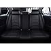 Funda asiento coche Funda de asiento de coche negra Juego completo de...