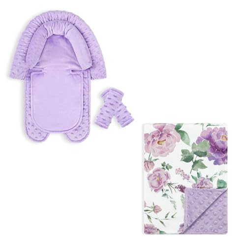 Soporte para Cabeza y Cuerpo de Bebé con Manta Morada miniatura 1