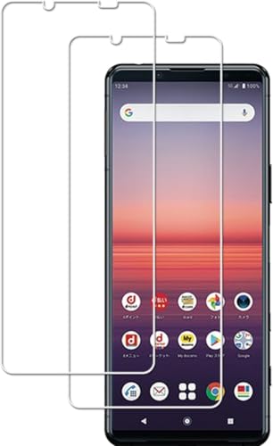【2枚】KPNS 日本素材製 Xperia 5 III SO-53B SOG05 Xperia 5 II SO-52A SOG02 用 ガラスフィルム 強化ガラス カバー 保護フィルム
