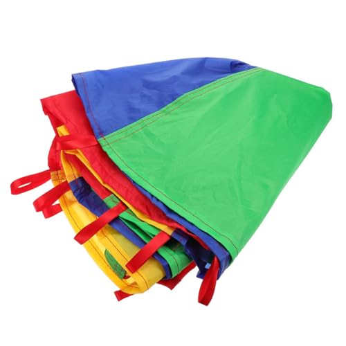 NAMOARLY Cooperative Play Umbrella for Kindergarten Kids Sensory Development Toy Outdoor -Color Rainbow Umbrellas