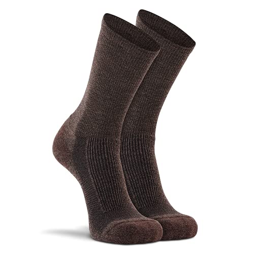 Fox River Merino Hiker Women’s Wool Hiking Crew Socks Medium Weight Socks with Spandex Compression Arch for Less Fatigue