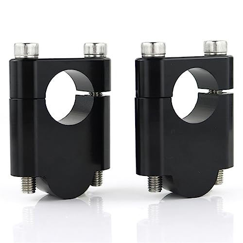 Riser Guidon Moto 22mm Rehausse Guidon Noir 40mm pour XR 650L CRF 300L