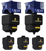 BIQU 2PCS Panda Juicer SFC Hotend Print Head 0.4mm Kit, for Bambu-Lab P2S/X2D 3D Printers, Upgrade VantaC Non-Stick Coating Nozzle Integrated Hardened Steel Hot end (Extra 3 Silicone Socks)