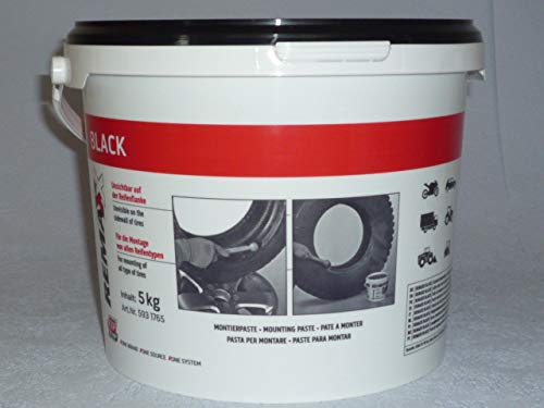 Rema Tip Top Remaxx 593176 - Pasta de montaje universal para neumáticos (5 kg), color negro