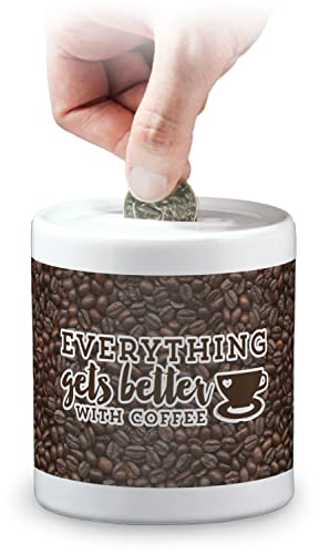 Coffee Addict Coin Bank