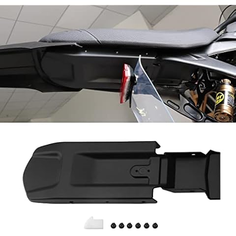 JESTOP Upgraded Rear Fender Inner Plate for Seyway Sur-Ron Light Bee X and S , Mudguards Protector Base Protective, Plastic Dirt Bike Rear Fender Mud Flap, 13.6x4.0'' Cover