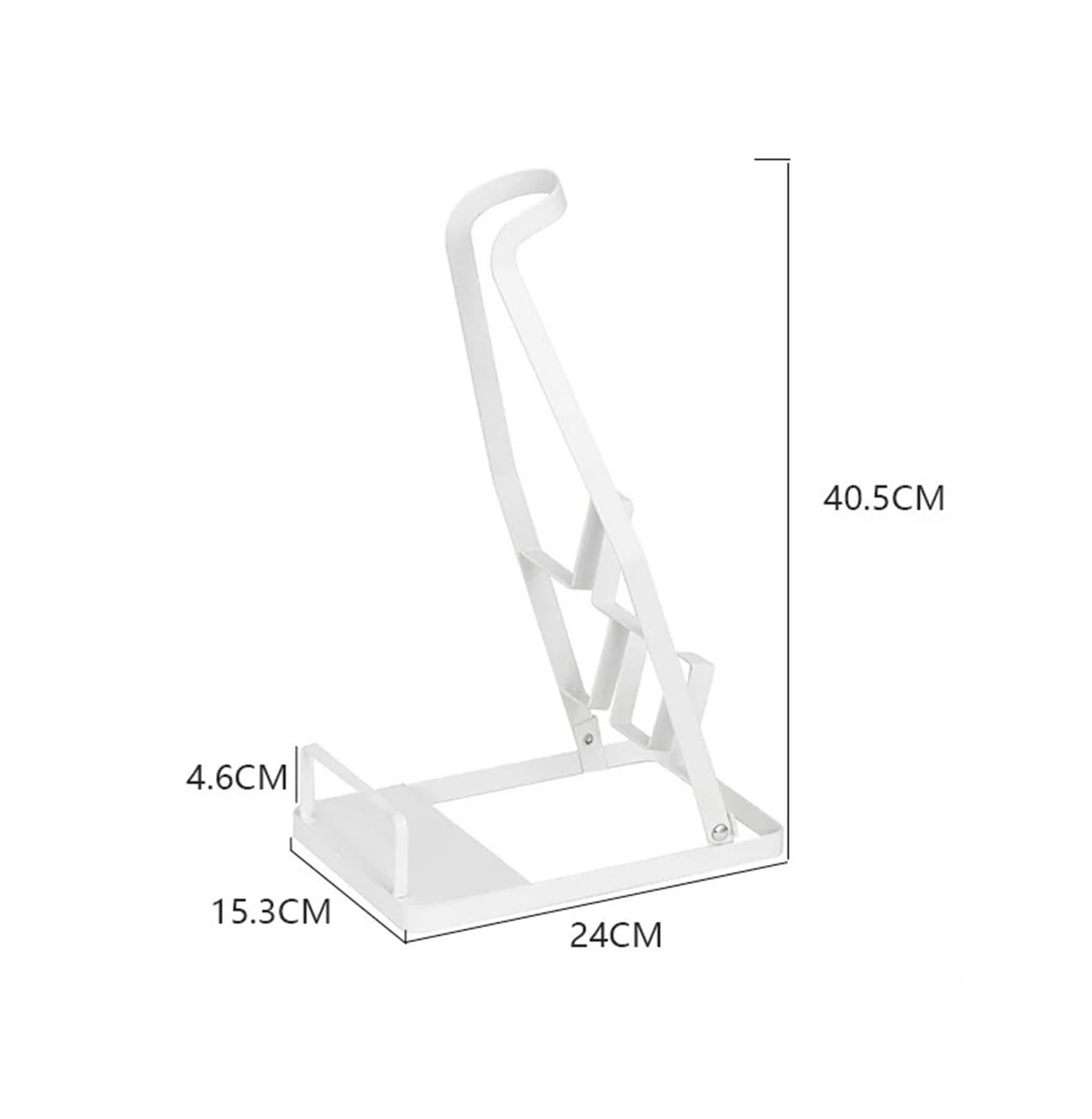 Staubsauger Aufbewahrungsregal Universelles Staubsauger-Ablageset aus Metall for die Aufbewahrung von Staubbehältern im Haushalt – Schlichtes, vertikales Design