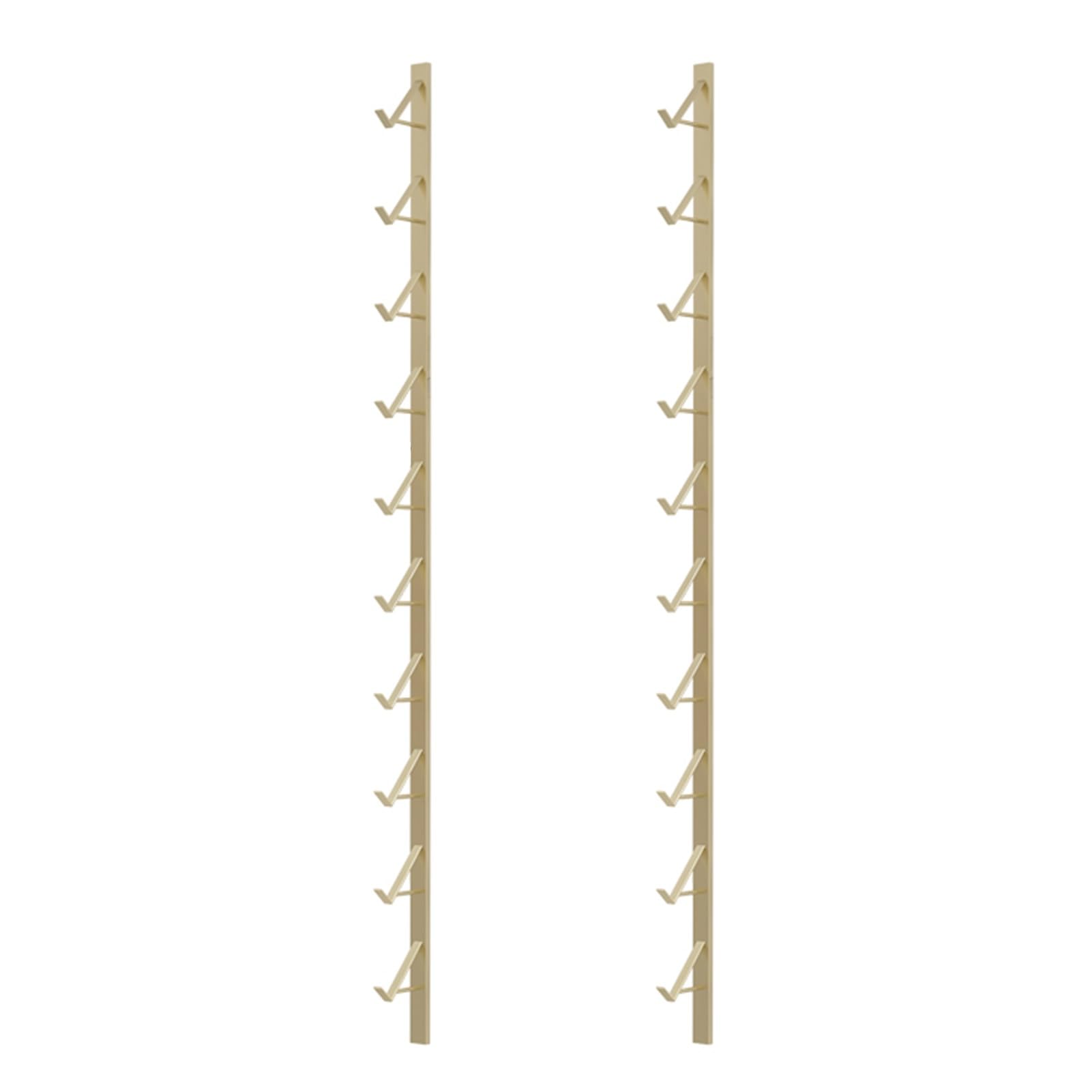 Support de Rangement pour Snowboard et présentoir pour carrelage - Support Mural en Bois pour échantillons, étagère en Fer, Design Oblique pour Usage Domestique et Commercial - Optimisation