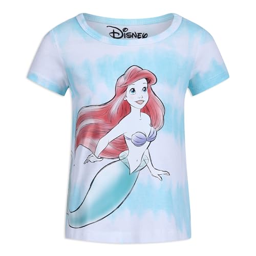 Disney FYPC7315-RUL Princess Ariel, Rapunzel And Belle Girls T-Shirt 3 Pack thumb #1